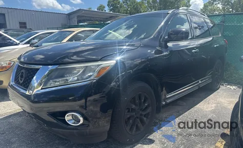 2014 Nissan Pathfinder S из США, поврежденный, VIN 5N1AR2MM4EC633752